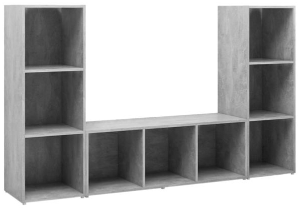 vidaXL | TV-Schränk | 3 pcs 37 x 35 x 107.5 cm 3079965