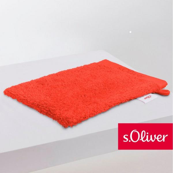 s.Oliver Waschhandschuh s.Oliver, Premium Qualität, 600 gr/m², auch als Sets erhältlich, Walkfrottier (1-St), große Farbauswahl, auch als Duschtuch, Handtuch, Gästetuch