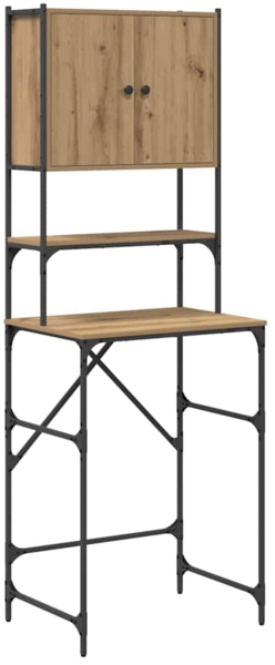 vidaXL Waschmaschinen-Schrank Artisan-Eiche 68 x 48,5 x 194 cm 871368