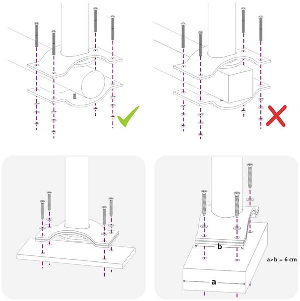 vidaXL Ausziehbare Seitenmarkise 100x300 cm Braun 48340 Bild 4