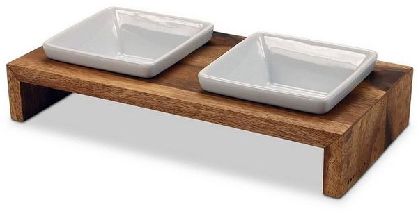 Doppelnapf Meshidai True Gr.S teak 410563 Bild 2