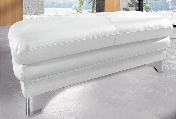 COTTA Polstergarnitur Enterprise L-Form, (Set), Set bestehend aus: Ecksofa mit Arm- & Kopfteilverstellung & Hocker