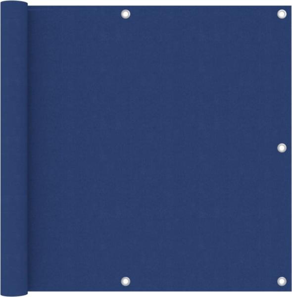vidaXL Balkon-Sichtschutz Blau 90x600 cm Oxford-Gewebe 135015
