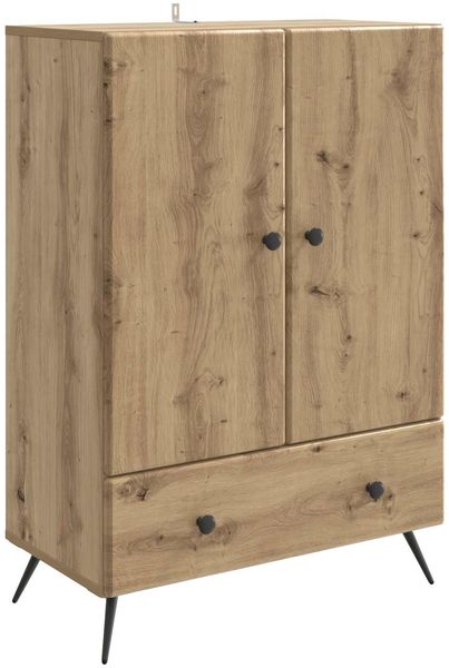 vidaXL Sideboard Artisan-Eiche 66 x 34,5 x 95 cm Holzwerkstoff 895594