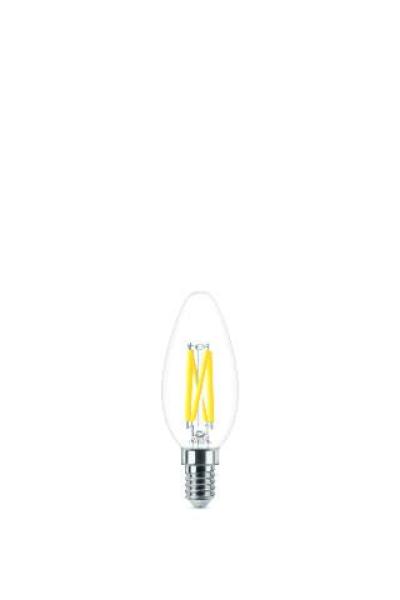 Philips LED WarmGlow Kerzenlampe 60W E14 Klar dimmbar