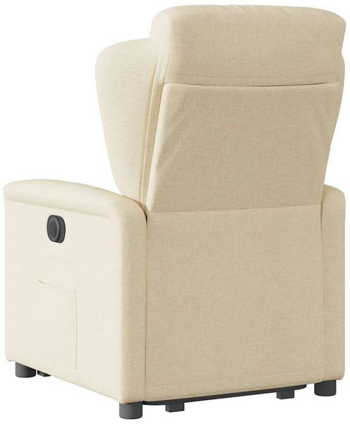 vidaXL Relaxsessel mit Aufstehhilfe Creme Stoff 3303142 Bild 7