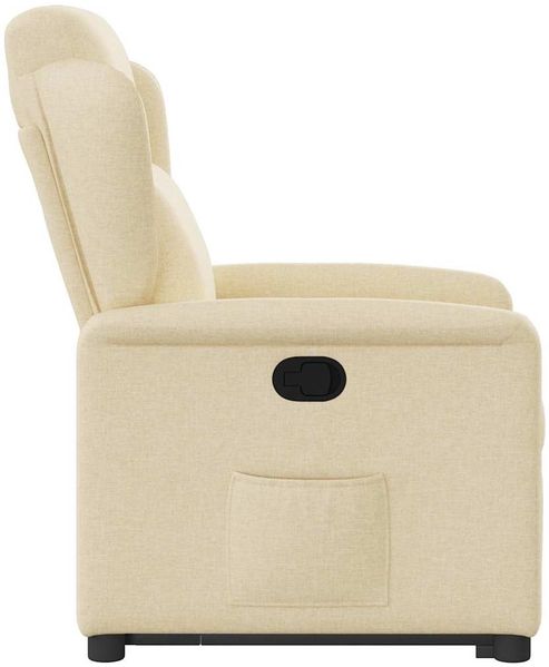 vidaXL Relaxsessel mit Aufstehhilfe Creme Stoff 3303142 Bild 6