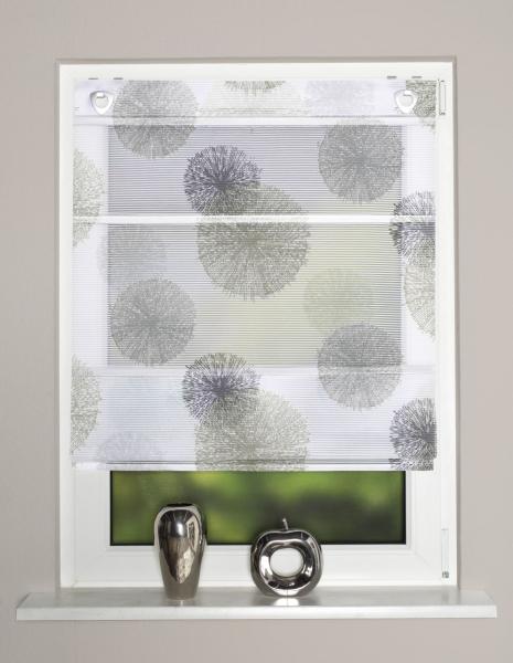 Home Wohnideen Raffrollo Pusteblume stein 130 x 60 cm