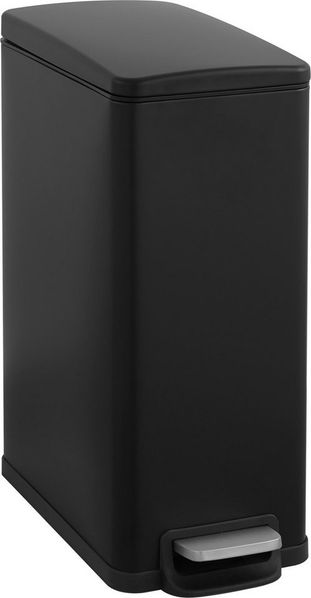 OTTO home Mülleimer Joonah, Soft Close, schmal und kompakt, Nischen-Mülleimer, Treteimer, Kosmetikeimer mit Deckel