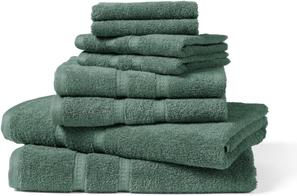 Schiesser Duschtuch Las Palmas - 70 x 140 cm - Seegrün