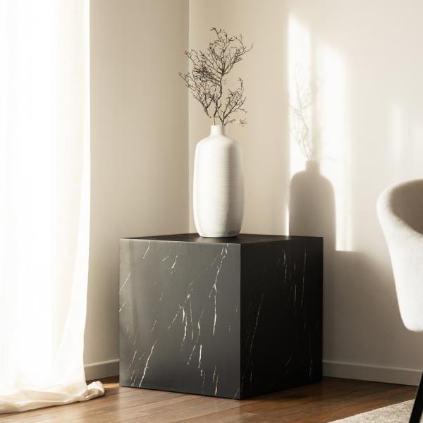 HOME DELUXE Couchtisch Marmor AMIRI M - Schwarz Bild 2