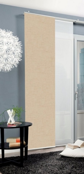 HOME WOHNIDEEN Schiebegardine Schiebegardine PIVE, Digitaldurck, Dekostoff, Seidenoptik 245x60 cm (1 St), 100% Polyester