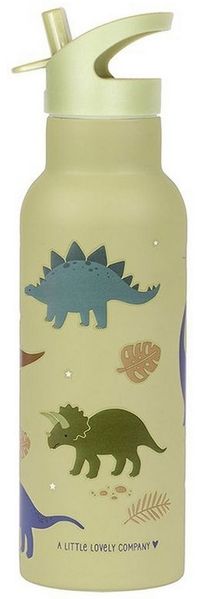 A Little Lovely Company Trinkflasche Edelstahl 500ml Langlebig kindgerechter Verschluss