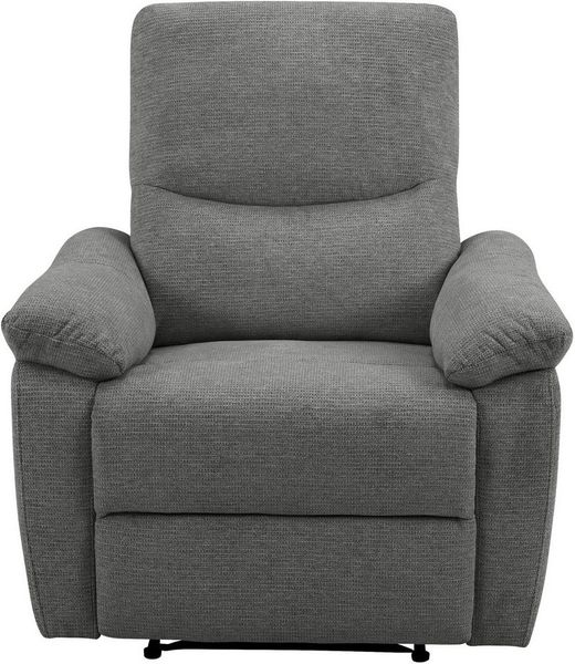 Home affaire Relaxsessel ODILON, TV-Sessel mit Relax- und Liegefunktion, Struktur-Bezug, manuelle und elektrische Funktion (mit USB A/C), Federkern-Polsterung