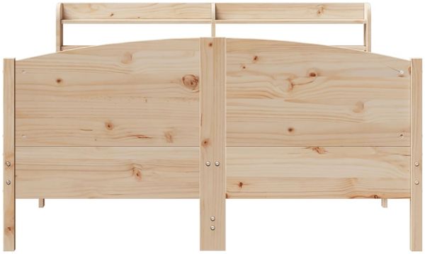 vidaXL Massivholzbett ohne Matratze 160x200 cm Kiefernholz 3306960 Bild 4