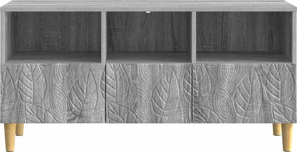 vidaXL TV-Schränk 102 x 34,5 x 50 cm Grau Sonoma Holzwerkstoff 895141 Bild 5