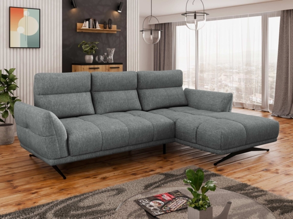 Ecksofa Govello (Farbe: Sorella 89, Seite: Rechts 2R-LC)