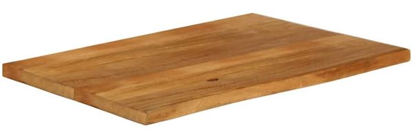 vidaXL Tischplatte mit Baumkante 110x60x2,5 cm Massivholz Mango 370551 Bild 2