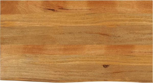 vidaXL Tischplatte mit Baumkante 110x60x2,5 cm Massivholz Mango 370551