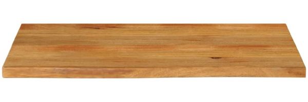vidaXL Tischplatte mit Baumkante 110x60x2,5 cm Massivholz Mango 370551 Bild 3