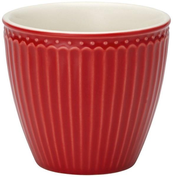 Greengate Alice Latte Cup red 0,3 l