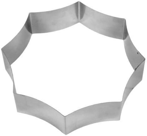 Lares | Backrahmen Rosette | Federbandstahl | Ø 27cm, Höhe 7cm | Made in Germany