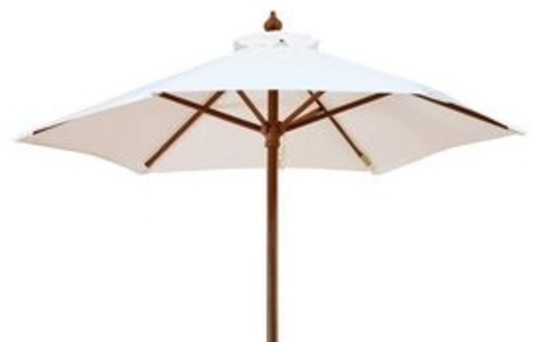 Kai Wiechmann Sonnenschirm Kompakter Balkonschirm 180 cm als hochwertiger Schattenspender, Strandschirm mit Tragetasche, Windauslass & UPF50+ Bild 6