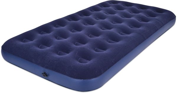 Avenli Luftbett aufblasbar 191 x 99 x 22 cm, (Luftmatratze für 1 Person), Gästebett mit beflockter Oberfläche