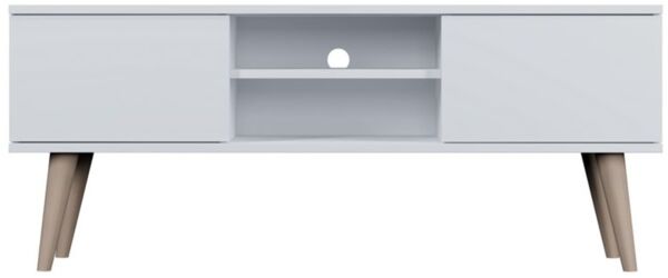 Raumhirsch Furniture Lowboard Toronto (Einzelmöbel, TV-Lowboard), Soft-Close, Kabeldurchführung, Massivholz-Buchenfüße