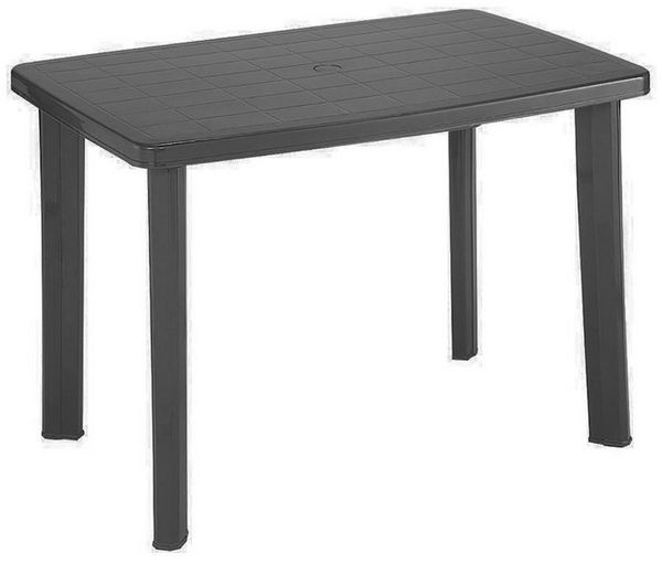Gartentisch Anthrazit 100x70x72cm