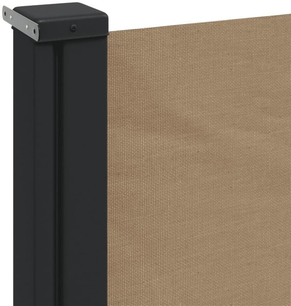 vidaXL Seitenmarkise Ausziehbar Taupe 140x300 cm 4004304 Bild 7