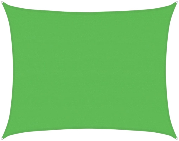 vidaXL Sonnensegel 160 g/m² Hellgrün 6x7 m HDPE 311304