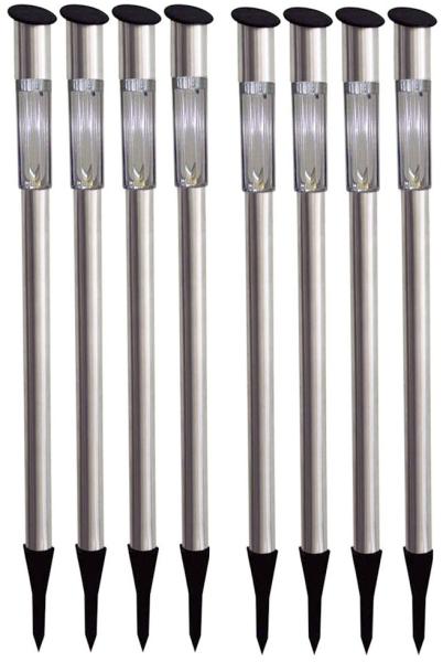 Moderne LED Solarleuchten für den Garten im 8er Set