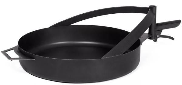 CookKing Stahl Pfanne | Zubehör für Feuerschale Bandito & Montana X | 50 cm