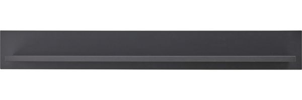 CORE Wandboard in Schwarz - Hochwertiges und vielseitig einsetzbares Wandregal - 120 x 16 x 22 cm (B/H/T)