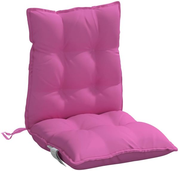 vidaXL Niedriglehner-Auflagen 4 Stk. Rosa Oxford-Gewebe 377732 Bild 5