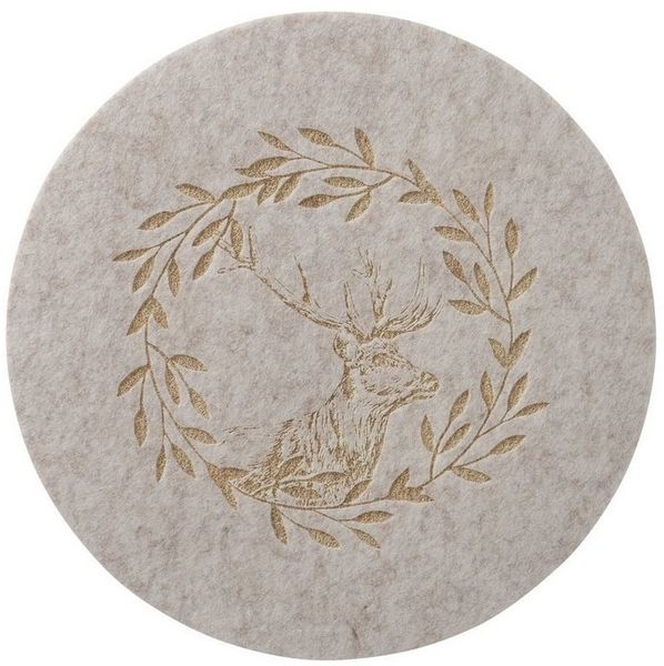 BOLTZE Platzset Egon beige, (4-St)