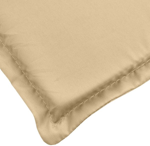 vidaXL Sonnenliegen-Auflage, Melange Beige, 3 x 186 x 58 cm Bild 7