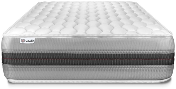 VITALSPRING RECOVER matratze 90x200 cm, Taschenfedern und Rückstellschaum, Härtegrad 3, Höhe : 28 cm, 7 Komfortzonen