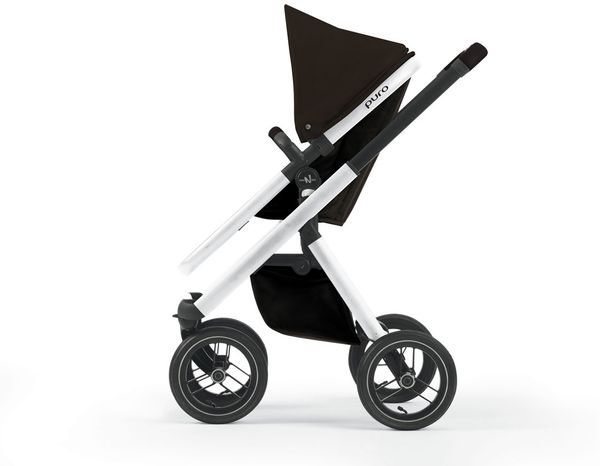 Kinderwagen Puro Urban Kombi 2in1 | Mehr Farben verfügbar Inklusive Regenschutz, Wickeltasche Bild 5
