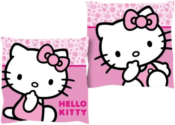 Hello Kitty 1 Stück Dekokissen 38×38 cm für Mädchenzimmer