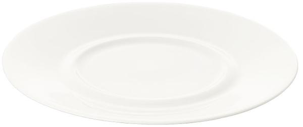 Dibbern Fine Bone China Weiss Untertasse zylindrisch flach 0,25 L