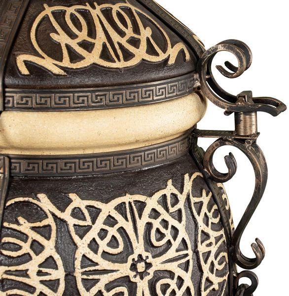 Tandoor Safran Lehmofen aus Schamott mit Zubehör Premium 9-teilig Bild 6