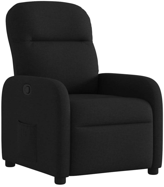vidaXL Relaxsessel Schwarz Stoff 4015524