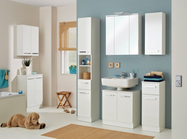 Hängeschrank 'Trier', weiß Hochglanz Bild 2