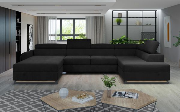 Wohnideebilder Josette Schwarz Ecksofas & Eckcouches Jos_42
