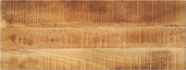 vidaXL Tischplatte 80x40x3,8 cm Rechteckig Raues Massivholz Mango 371383
