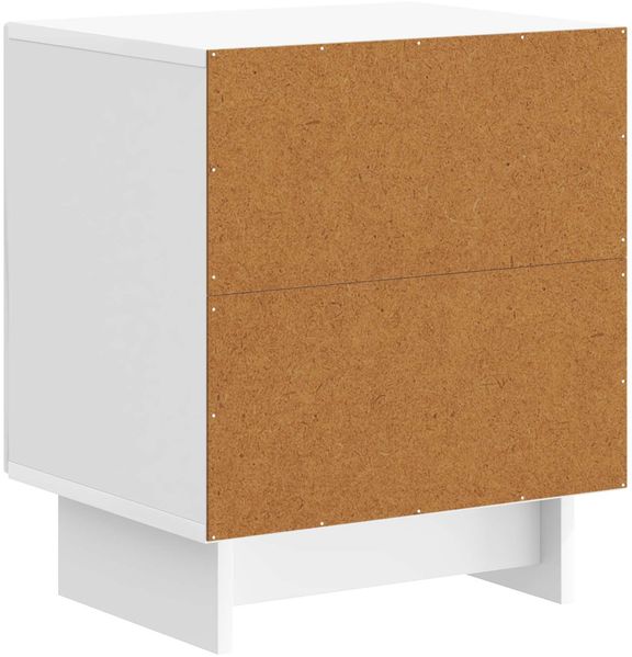 vidaXL Nachttisch Hochglanz Weiß 43 x 34,5 x 50 cm Holzwerkstoff 893883 Bild 6
