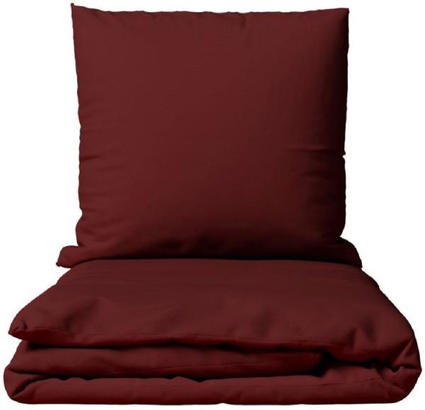 Leonado Vicenti Bettwäsche Baumwolle 135x200, 155x200, 155x220, 200x200, 200x220 oder 240x220, Renforcé, 2 teilig, Einfarbig mit Reißverschluss Bild 1