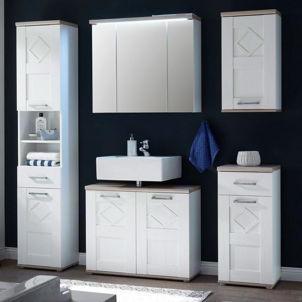 Bega Consult Badezimmer-Set Badezimmer Set Country Anderson Pine Optik